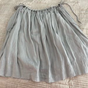 Anthropologie Fei Linen Skirt